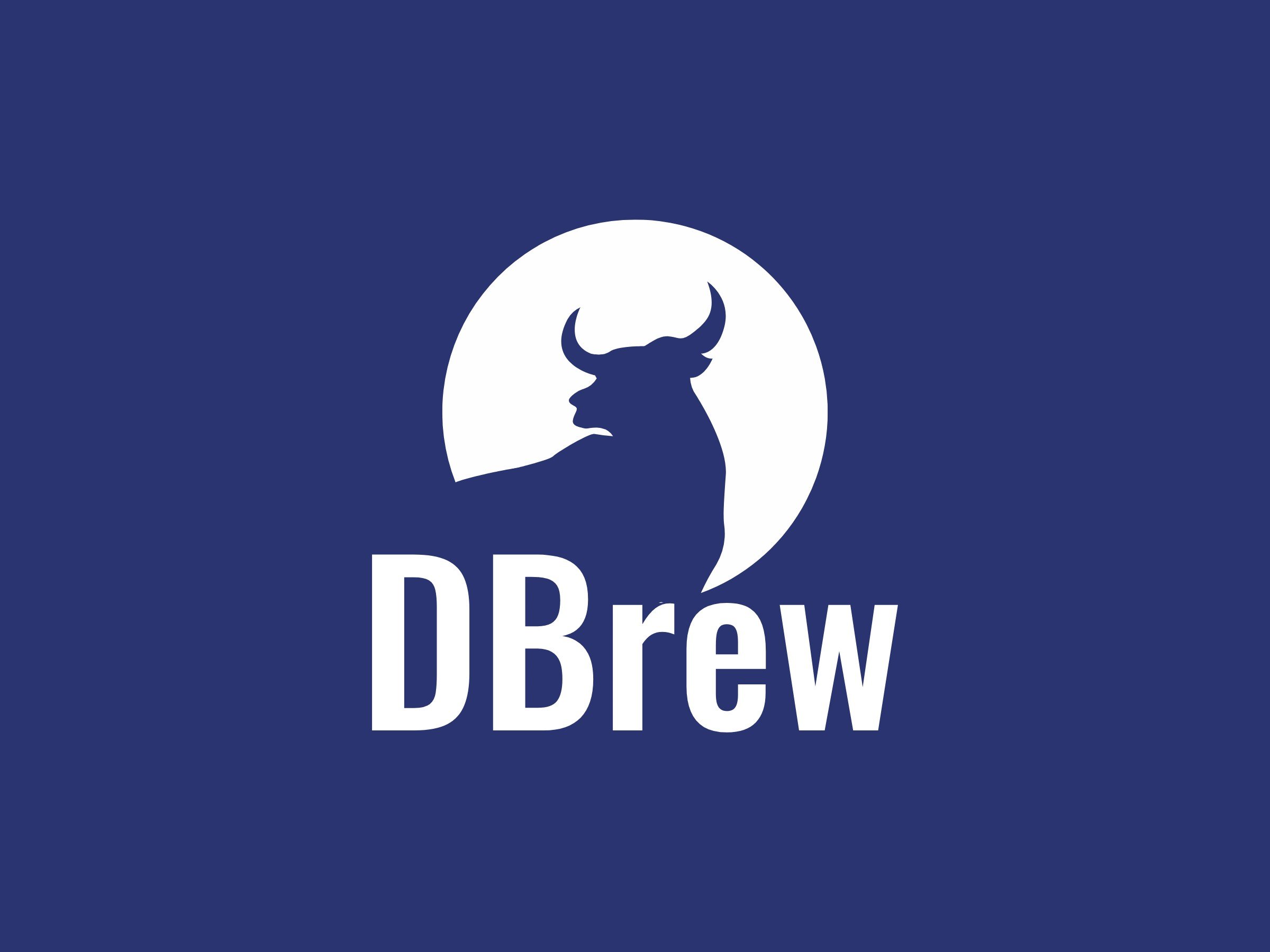 DBrew logo design