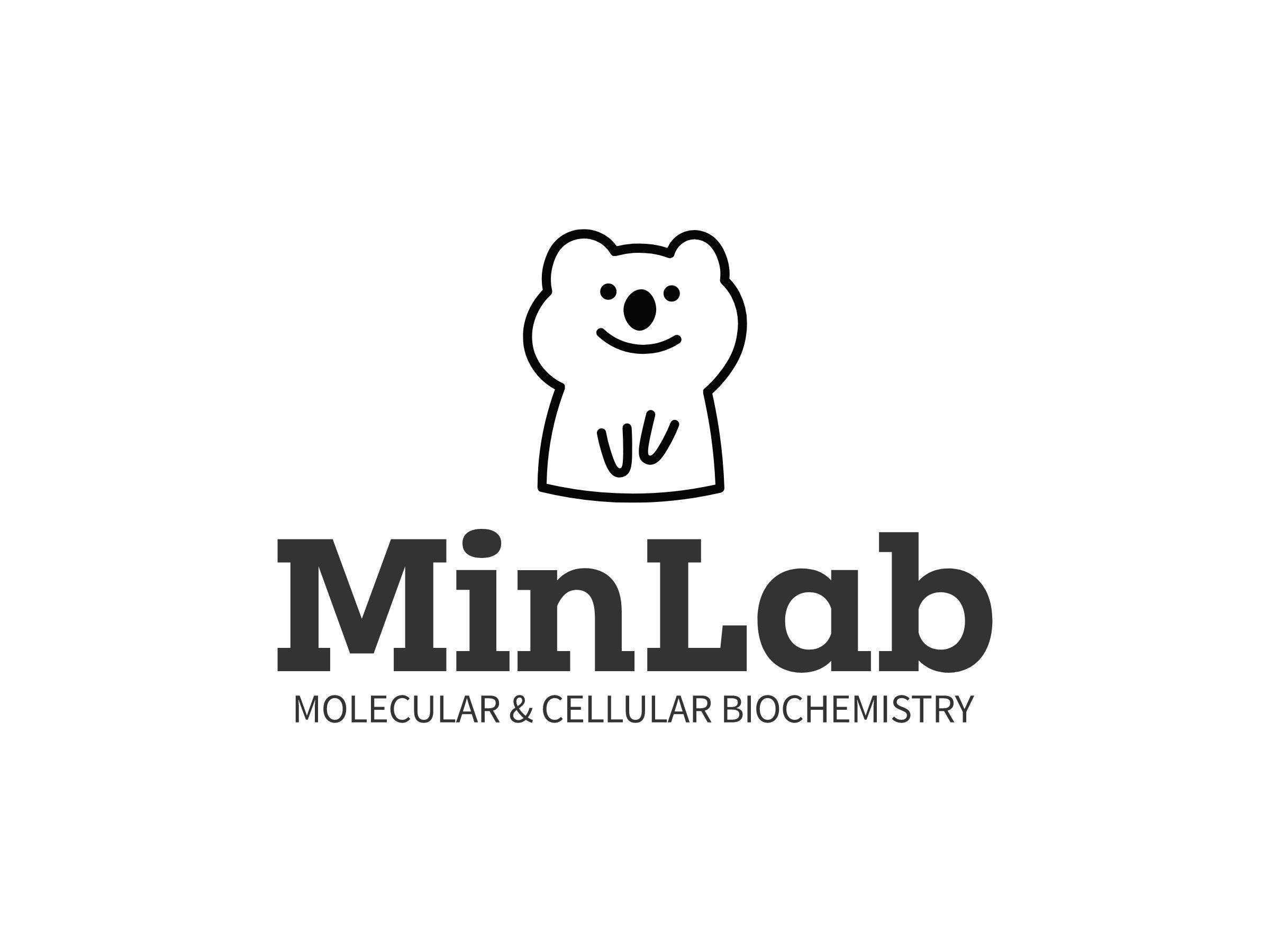 Min Lab logo design