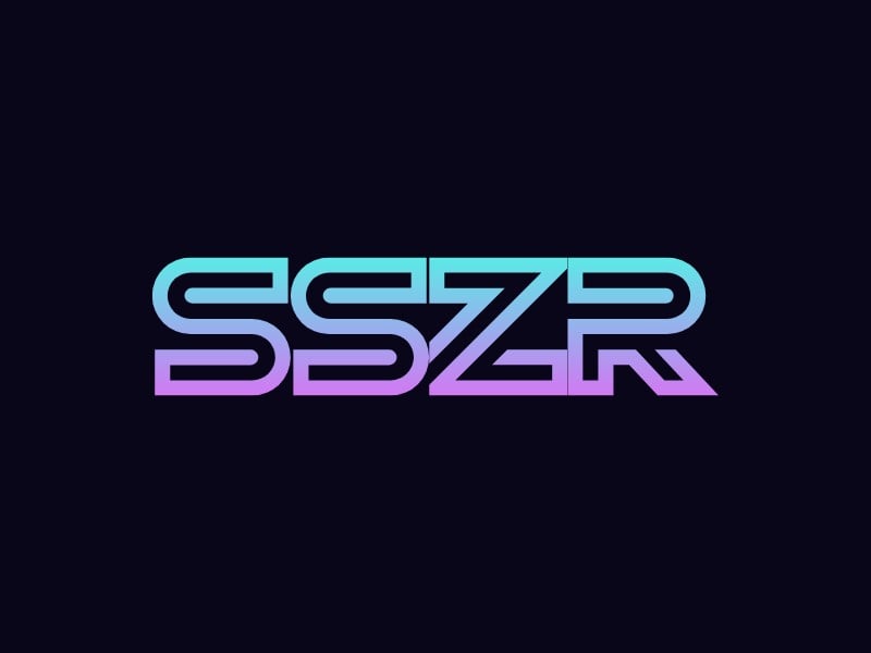 SSZR logo design