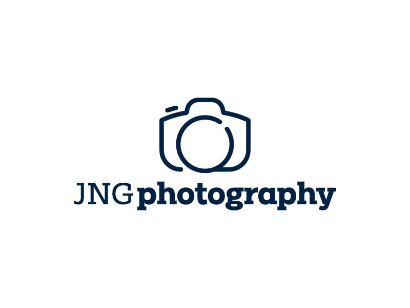 JNG photography logo design